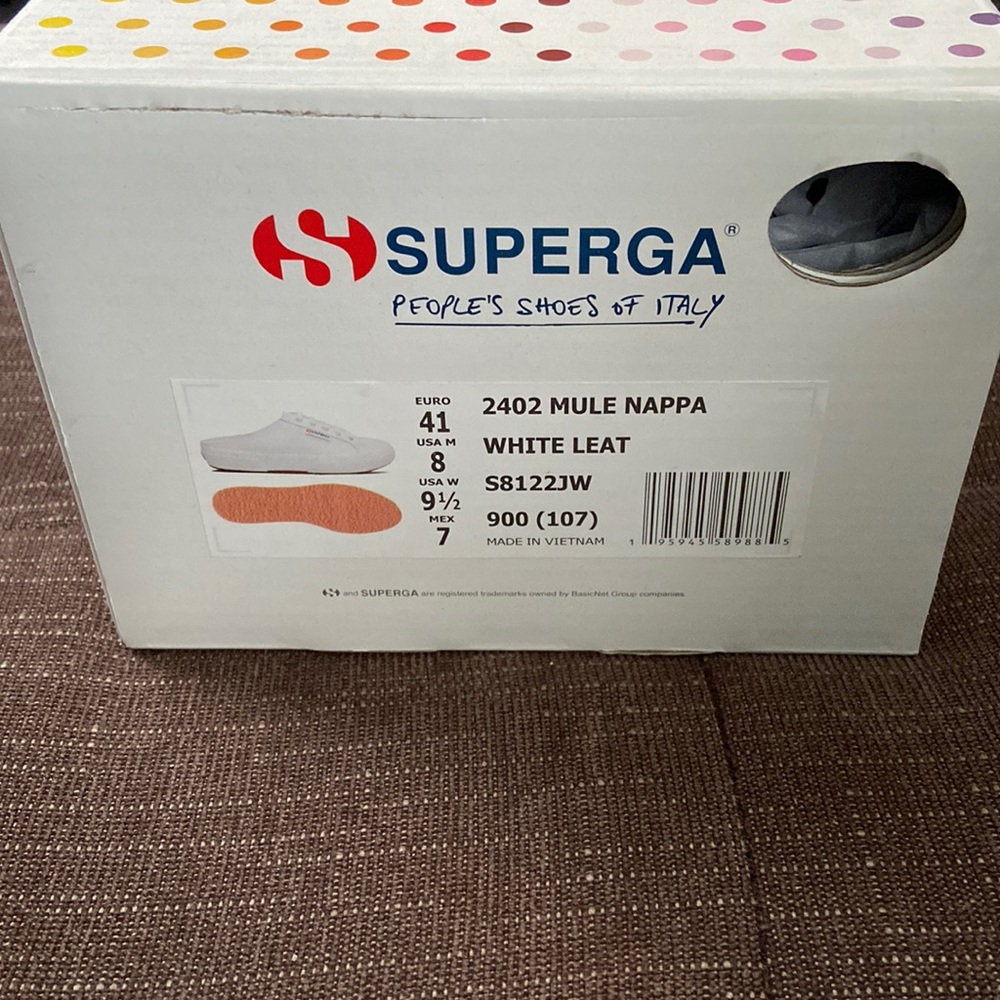 Superga mule